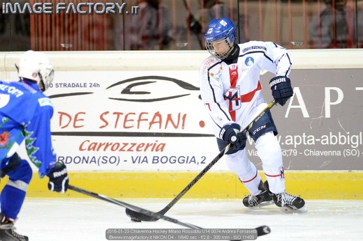 2016-01-23 Chiavenna-Hockey Milano Rossoblu U14 0074 Andrea Fornasetti